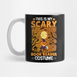 This Is My Scary Book Reader Custome Halloween Books Lover Mug